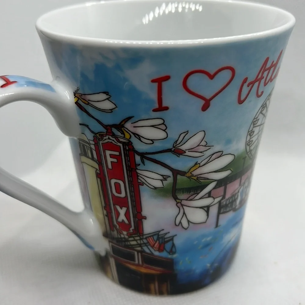 I Love Atlanta Souvenir Coffee Mug Cup the Postcard Company 10 Ounces
